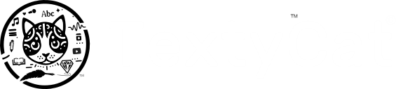 TextyCat Logo and WordMark