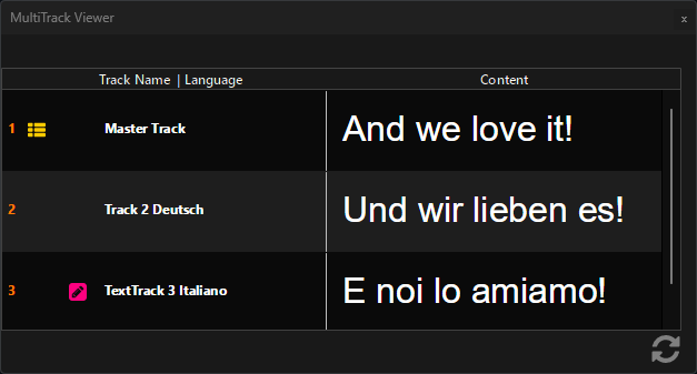 MultiTrack Viewer